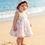 Thumbnail: Baby Girl Dress Toddler Sun Hat Frilly Lace Bow Special Occasion Pink