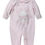 Thumbnail: Baby Sleepsuit Velour Babygrow All in One BUNNY Girl Boy Pink Blue