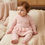 Thumbnail: Baby Girl Luxury Knitted Dress Leggings 2 Pce Frilly Outfit Set Cotton PINK