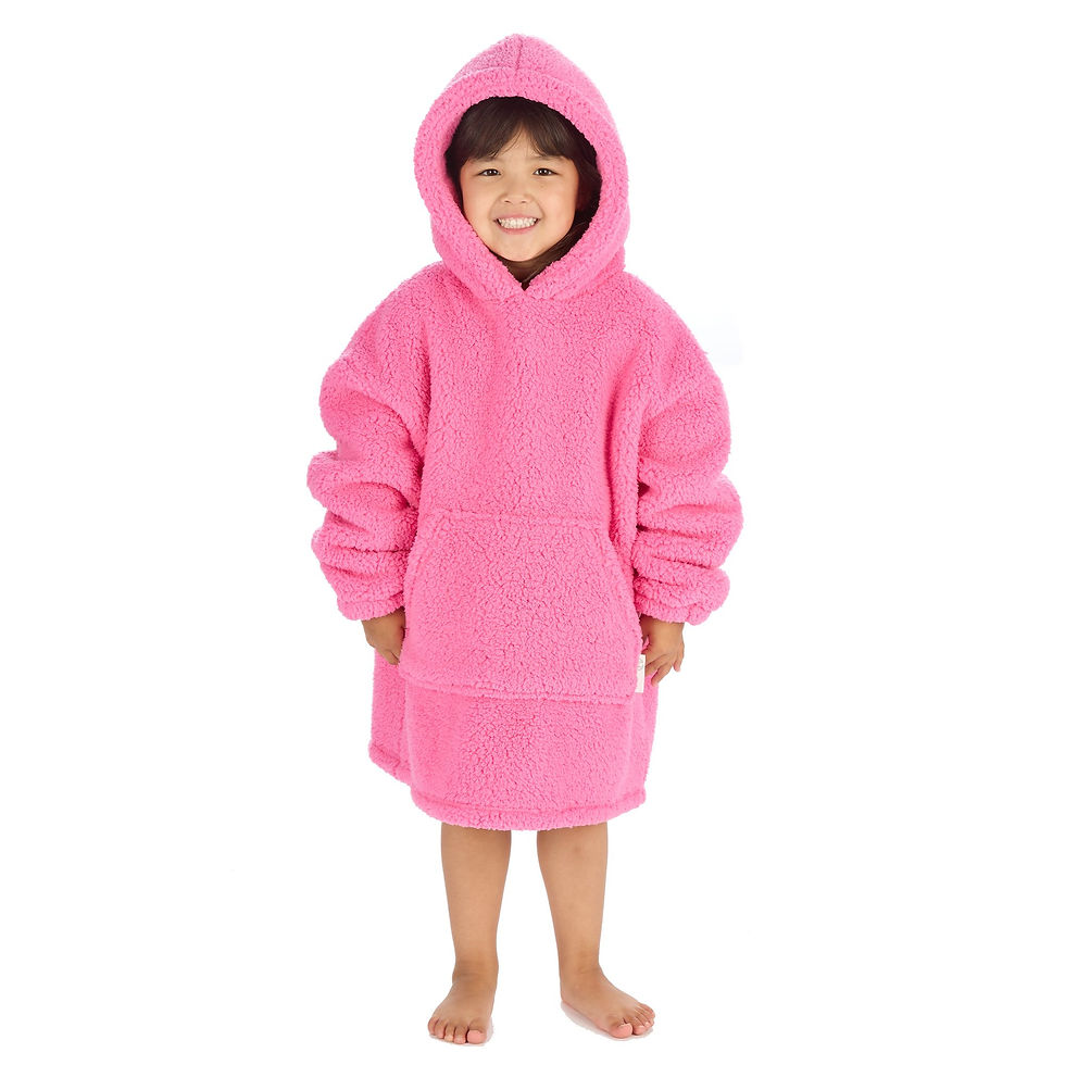 Thumbnail: Boy Girl Hoodie Infant Toddler 3-6 YEARS Oversized Kids Snuggle Hooded
