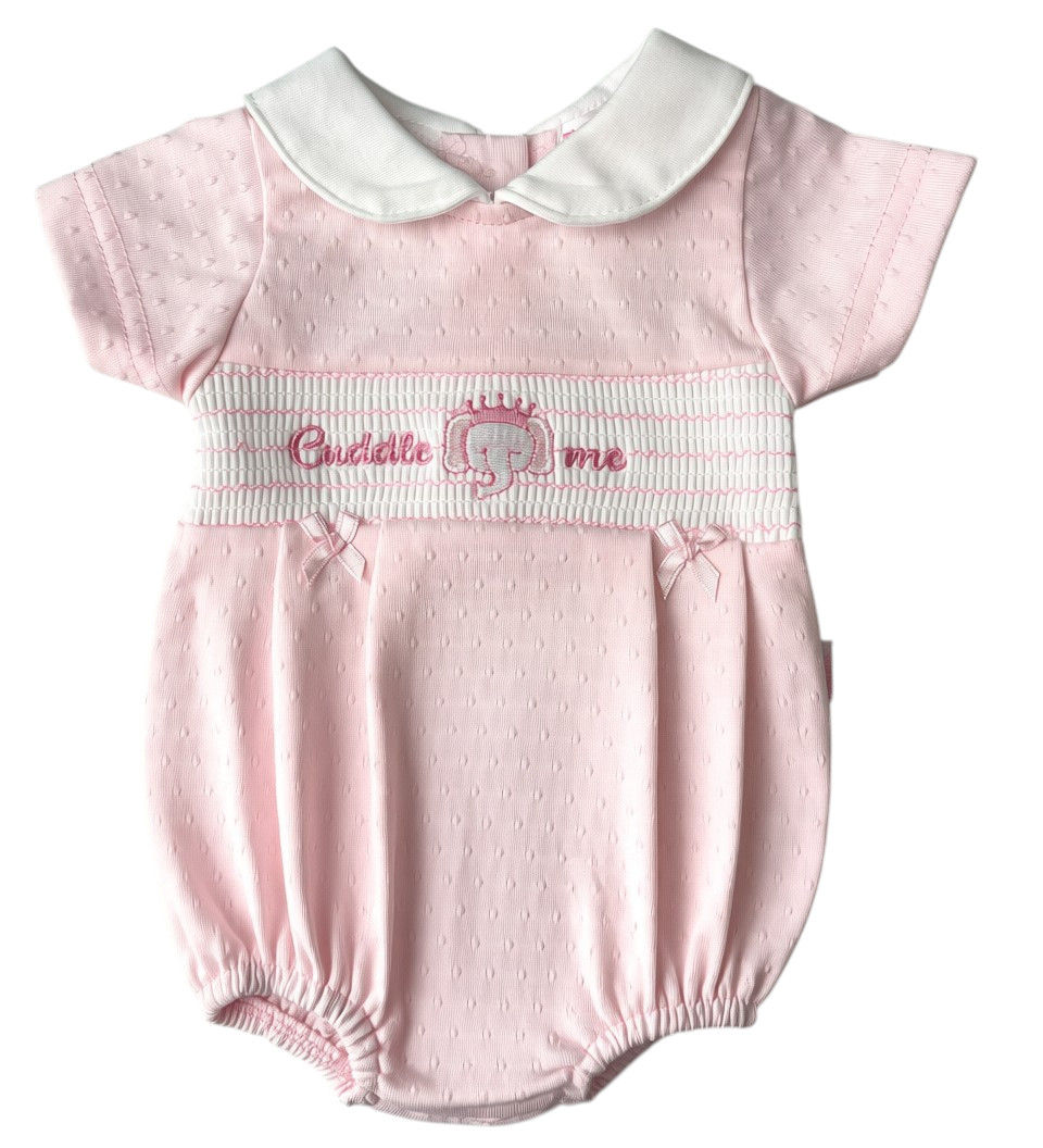 Thumbnail: Premature Baby Boy Romper Suit Tiny Early Prem Cuddle Me BLUE