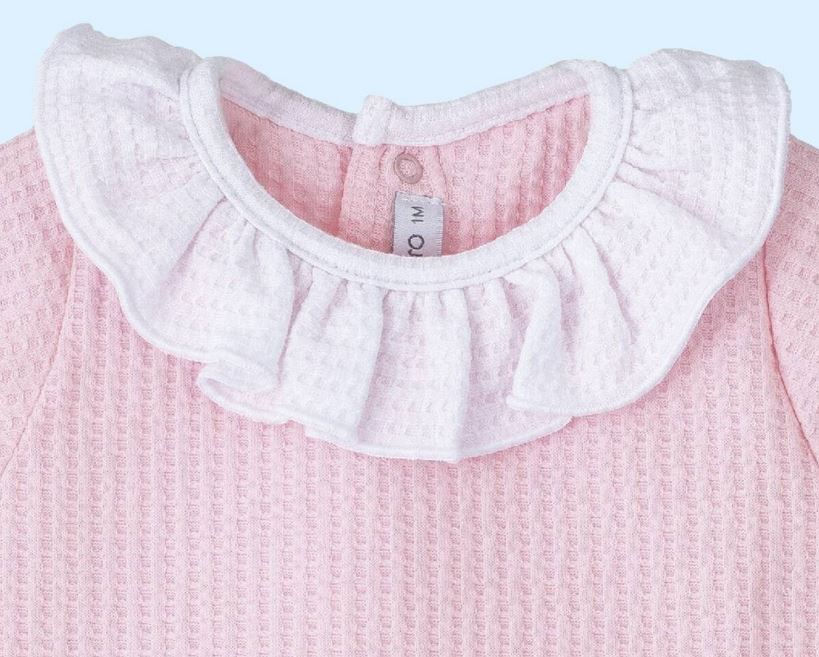 Thumbnail: Baby Girl Spanish Jam Pants Top Sun Suit Summer Outfit Set Calamaro BOW 11097