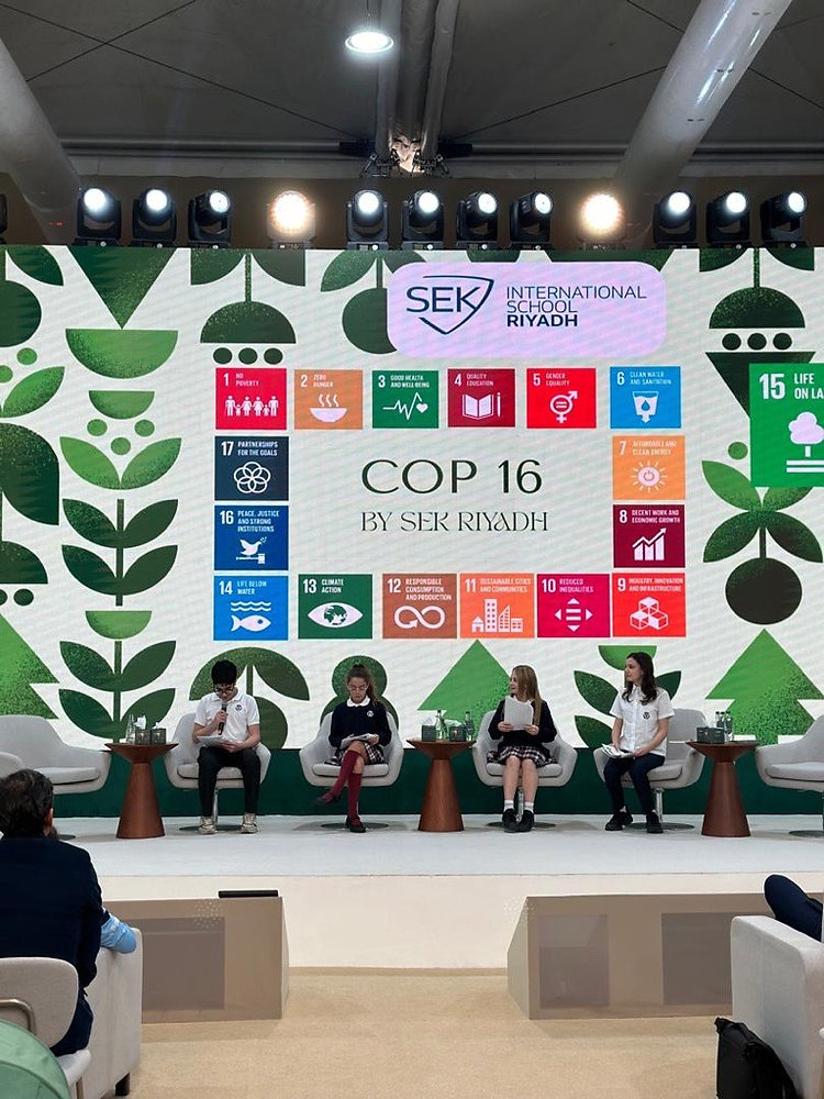 Inspired by Future Changemakers: My Experience at COP 16 Riyadh.