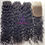 Thumbnail: Jerry curly hair with matching closure - 100% virgin hair - hair wholesale 
