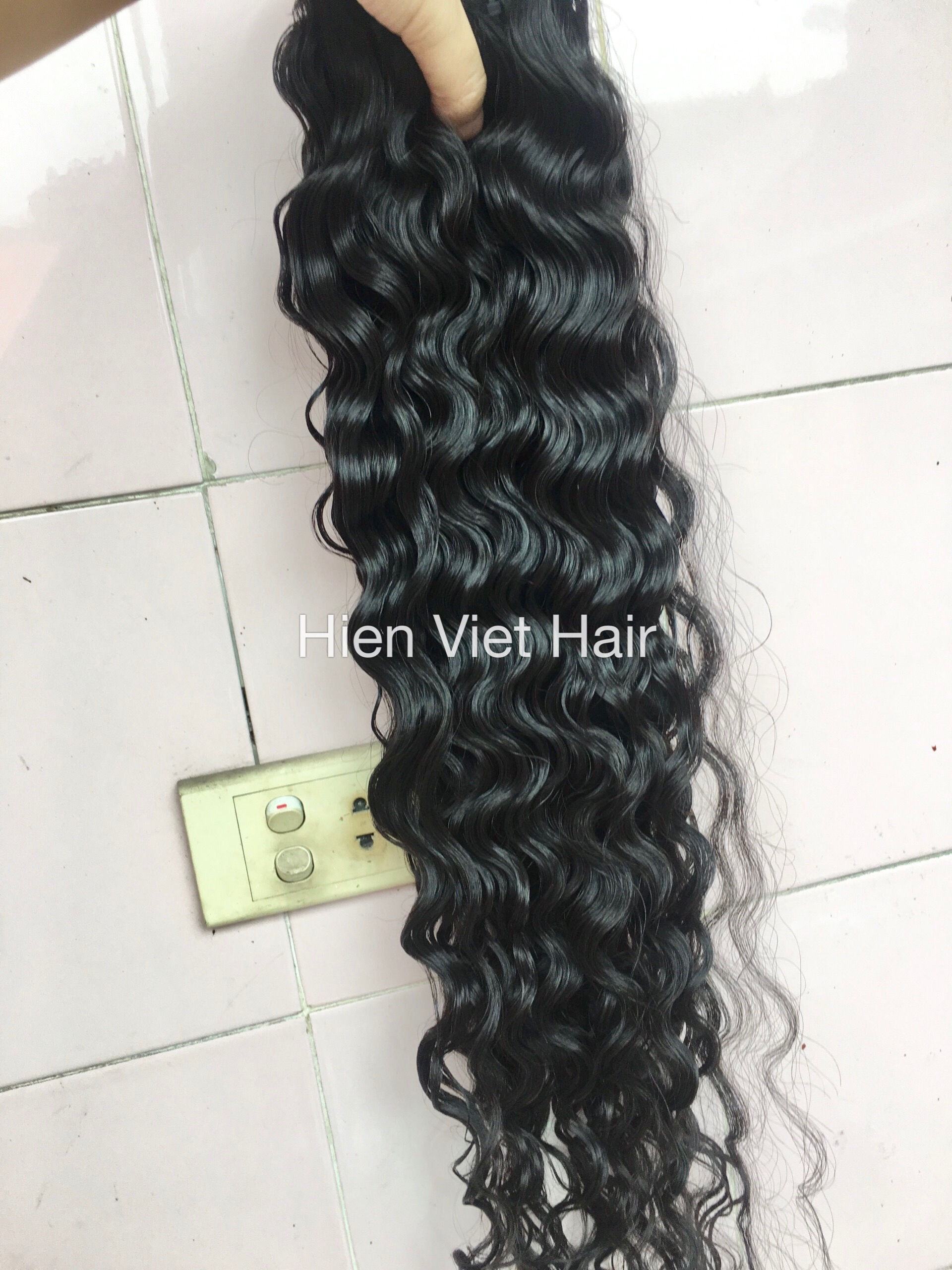 Ocean water wave hair weave extensions- 100% human virgin hair for wholesale