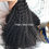 Thumbnail: Deep curly hair weft - 100% human virgin hair