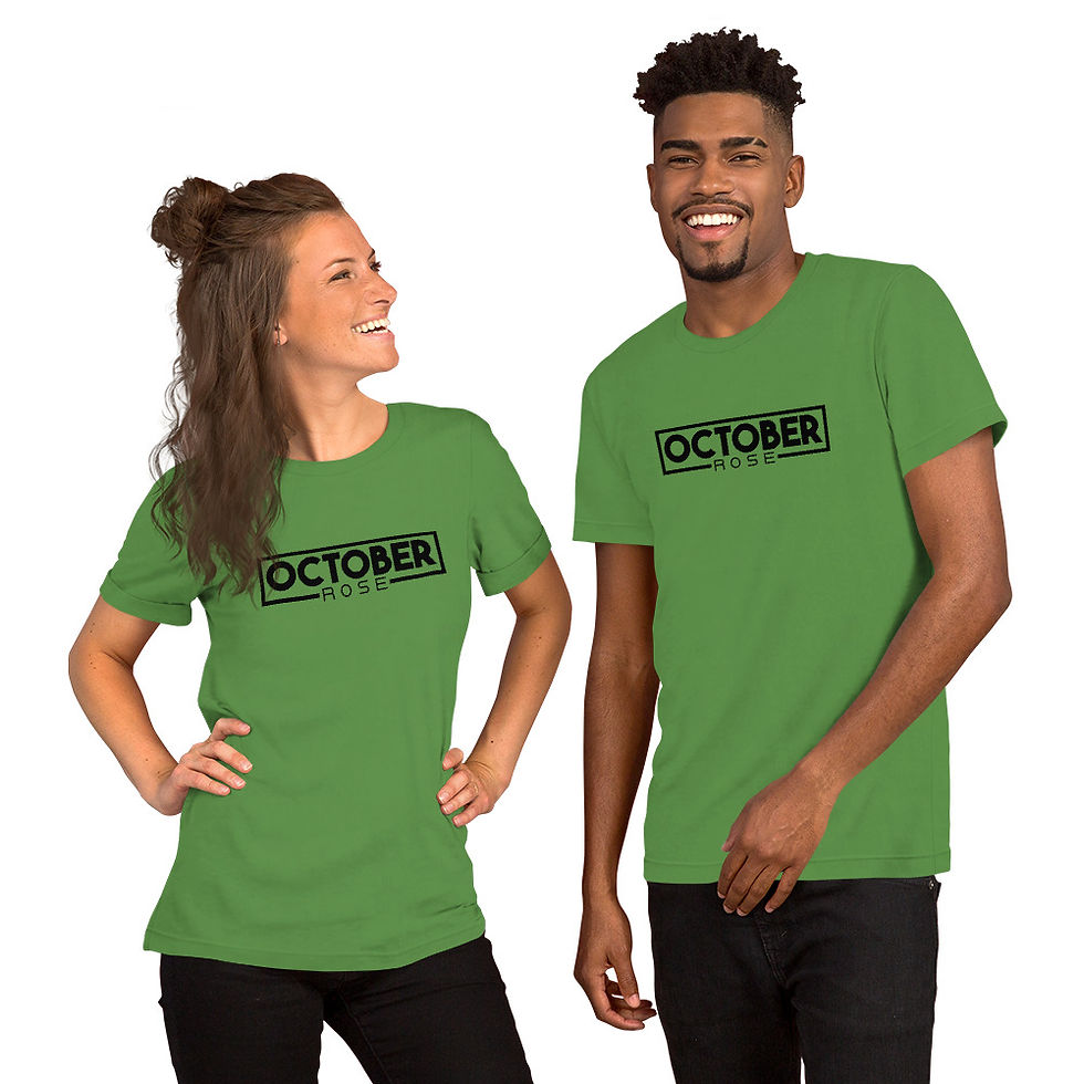 Thumbnail: October Rose Modern Short-Sleeve Unisex T-Shirt