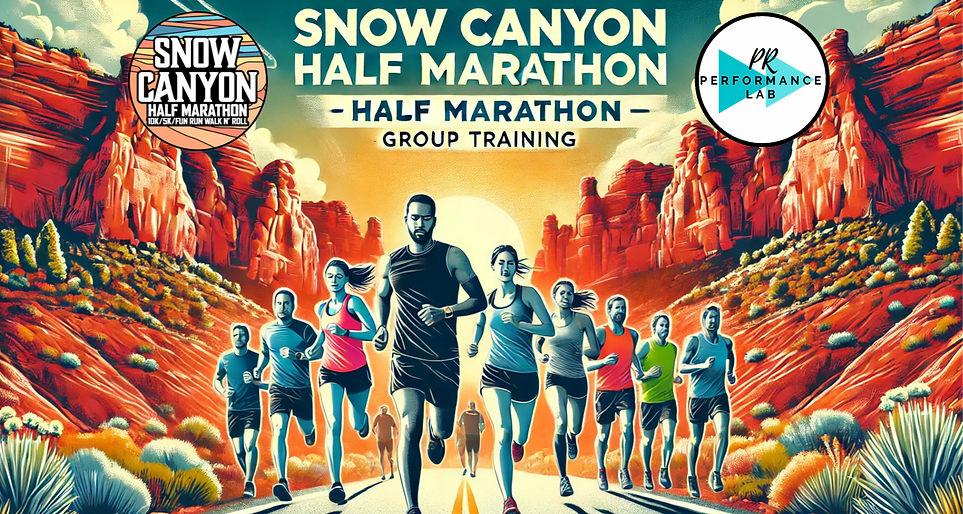 Snow Canyon Half Group Training