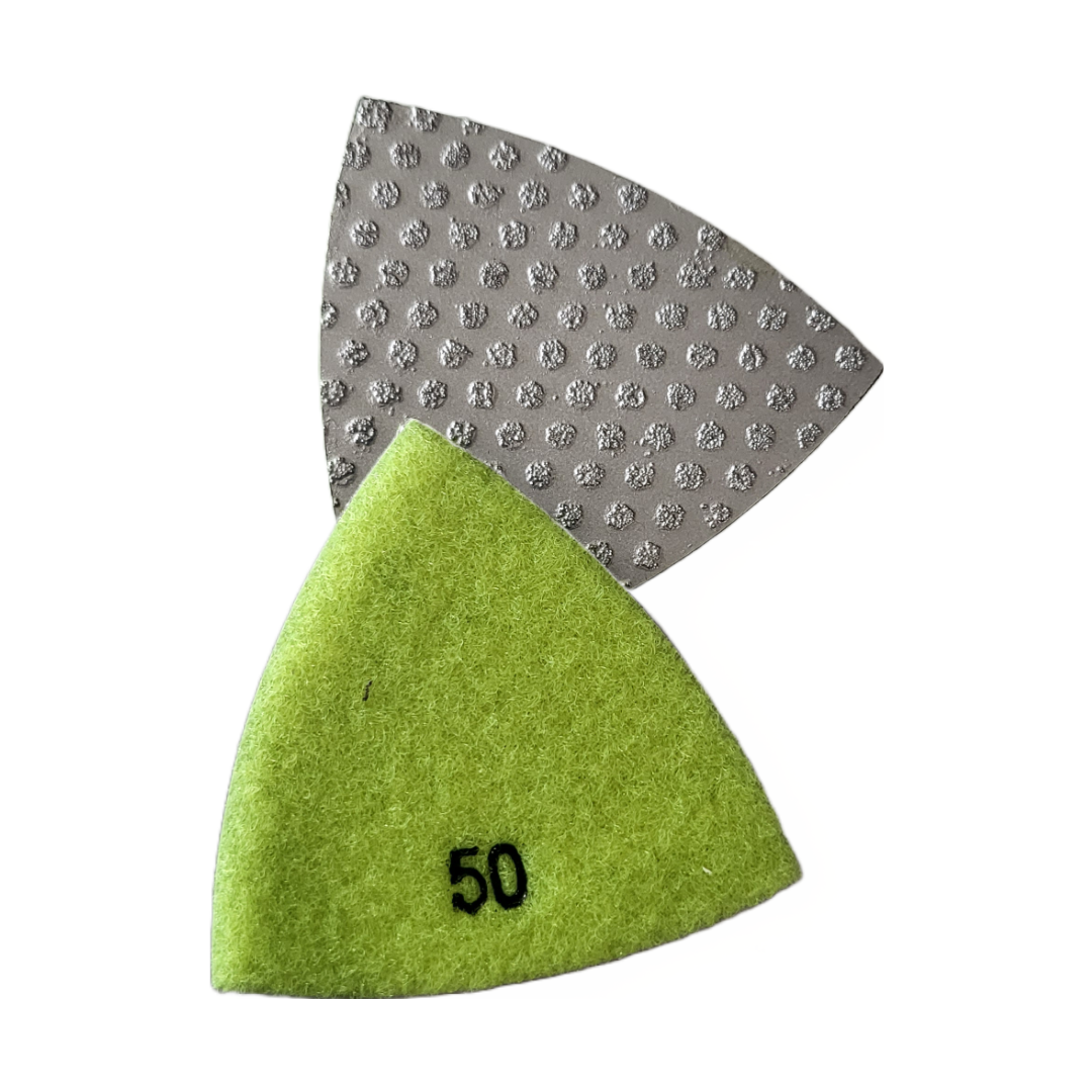 TRIANGLE 50# ELECTROPLATED CORNER PAD