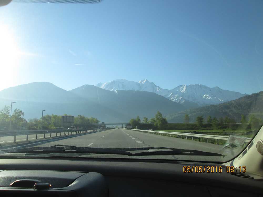 sur la route de Milan