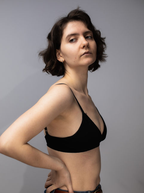 Female Model London shoot Karolina Szturc by Suzanne Stark