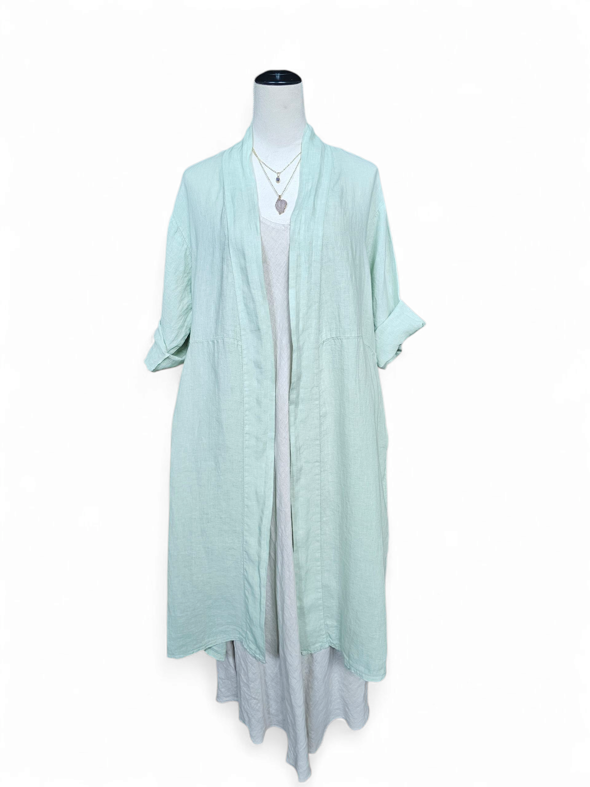 Long Duster - Linen
