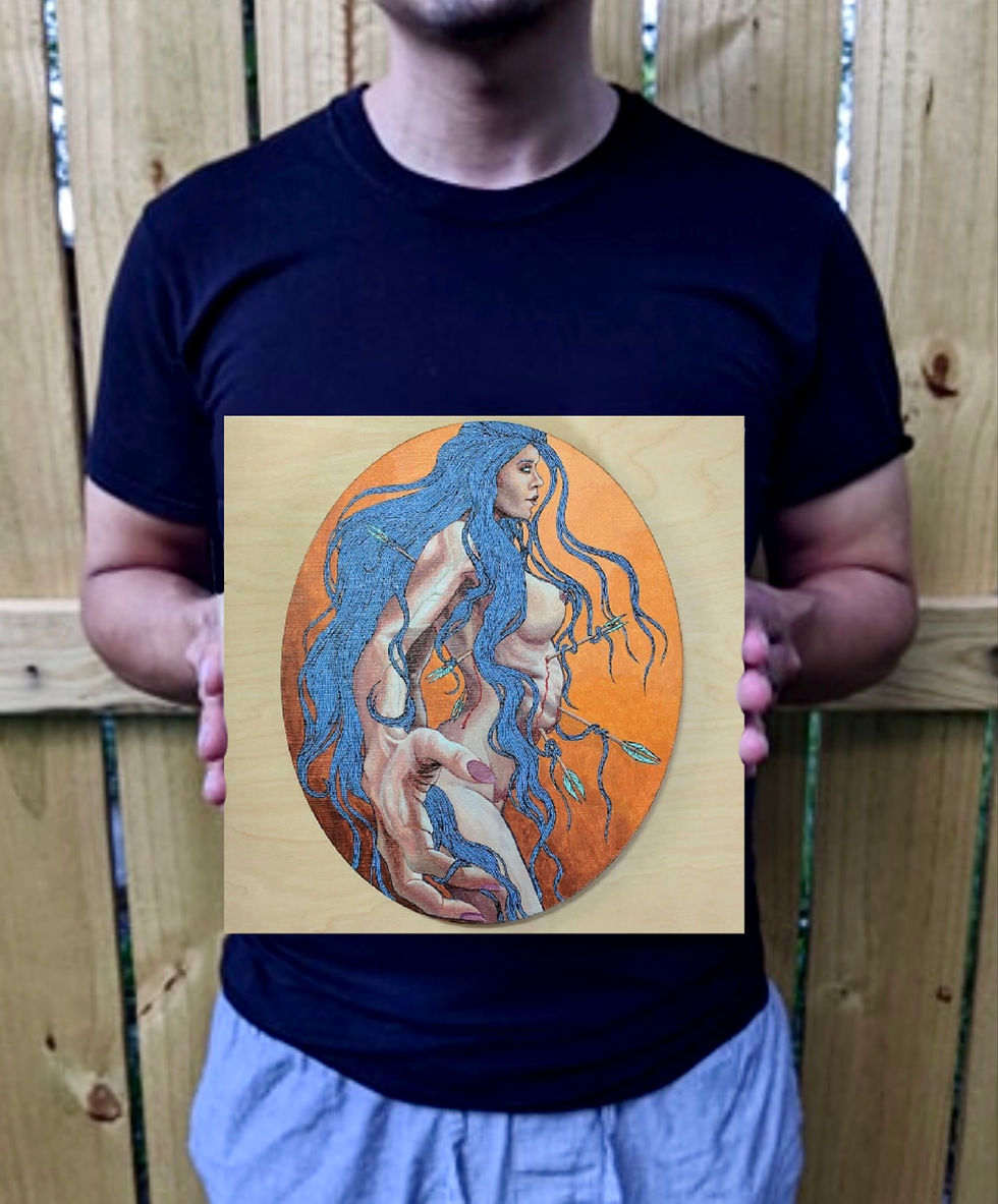 CUPID'S ARROW PRINT