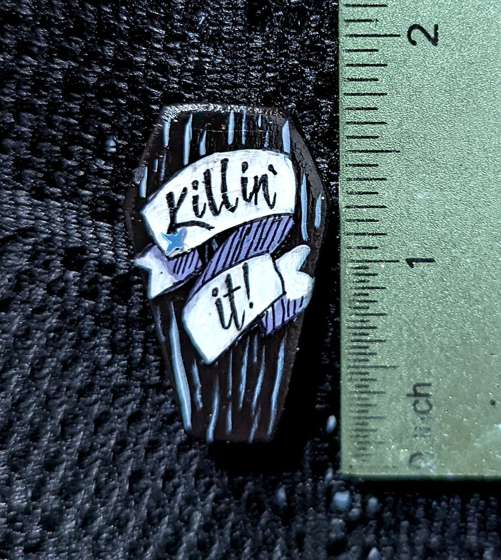 Thumbnail: Killin' It! Coffin Pin