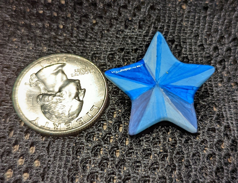 Thumbnail: Blue Gem Star Pin