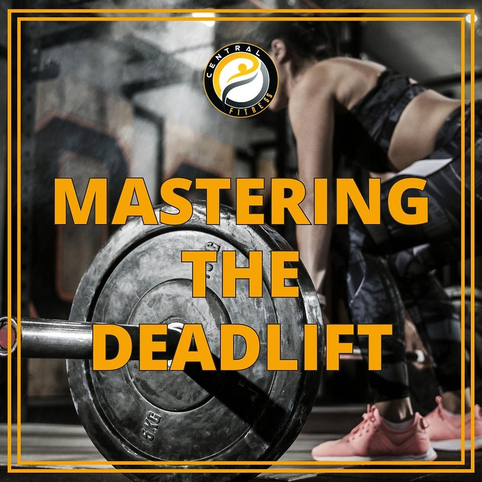 image show how to Mastering the Deadlift