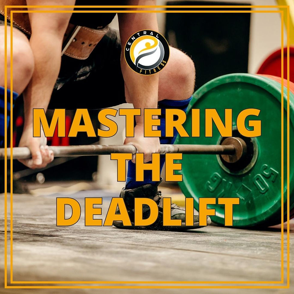 image show how to Mastering the Deadlift
