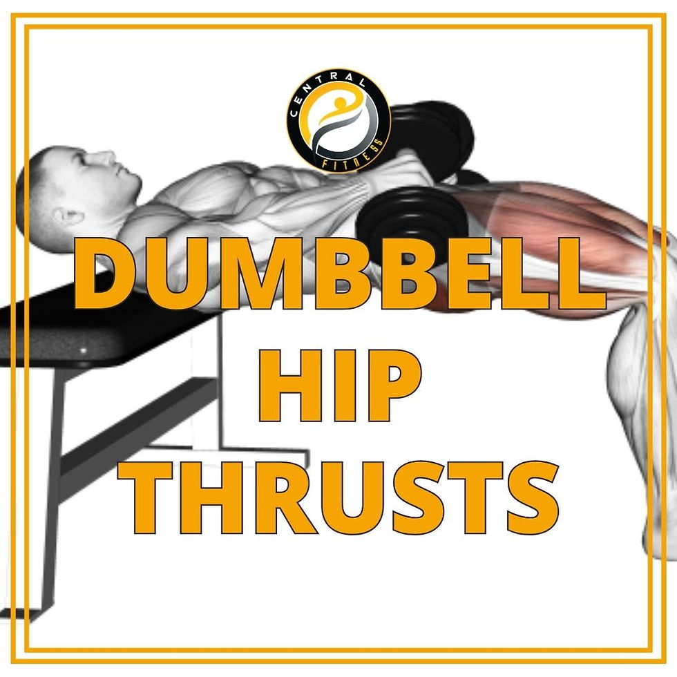 Dumbbell Hip Thrusts