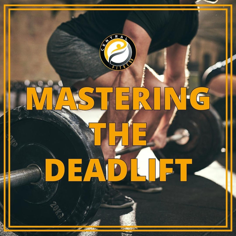 image show how to Mastering the Deadlift