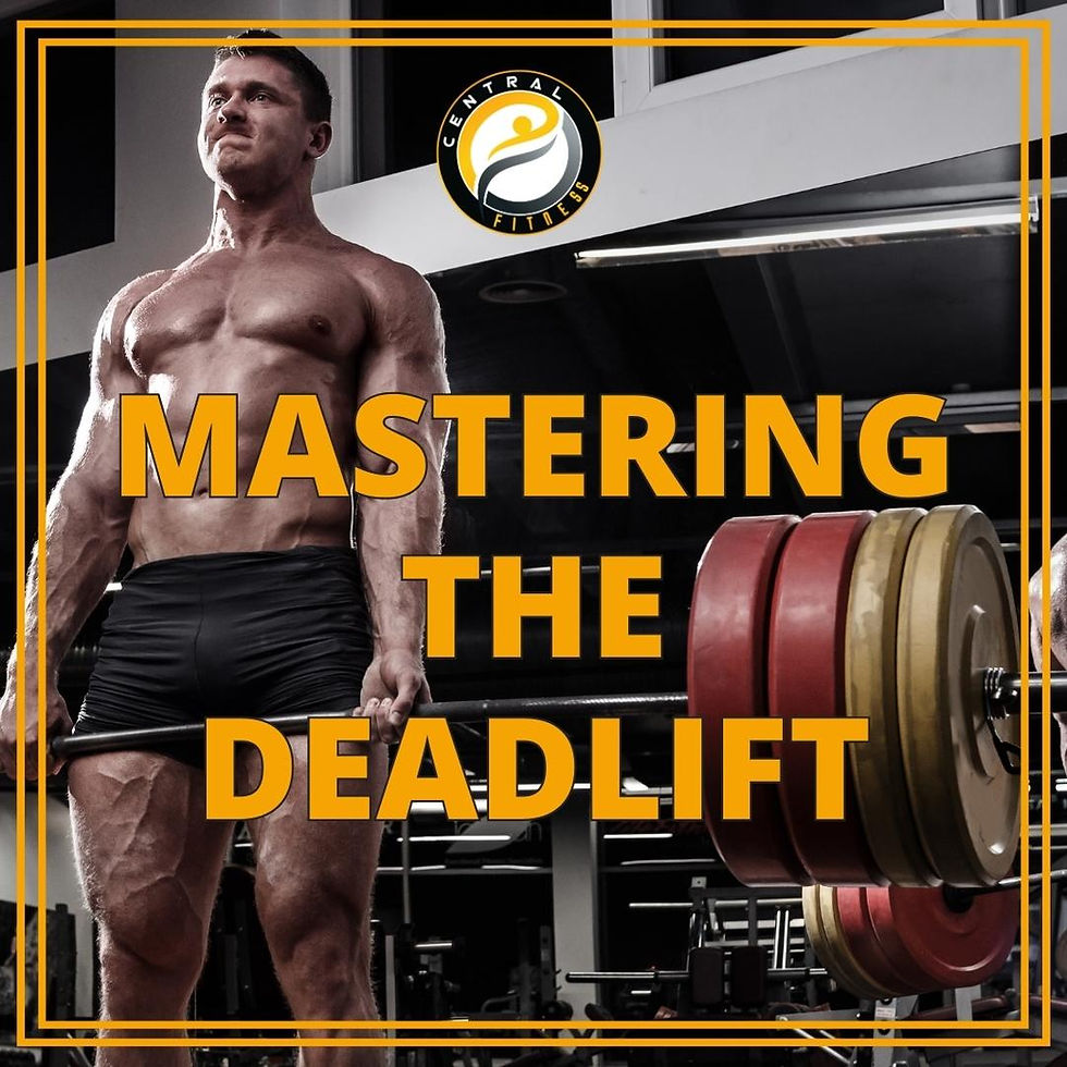 image show how to Mastering the Deadlift