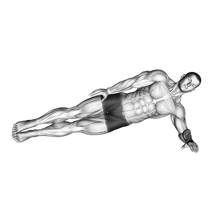 Exercício para perder barriga 2: Prancha lateral