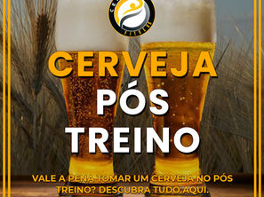 Beber uma cerveja após o treino tem algum benefício?