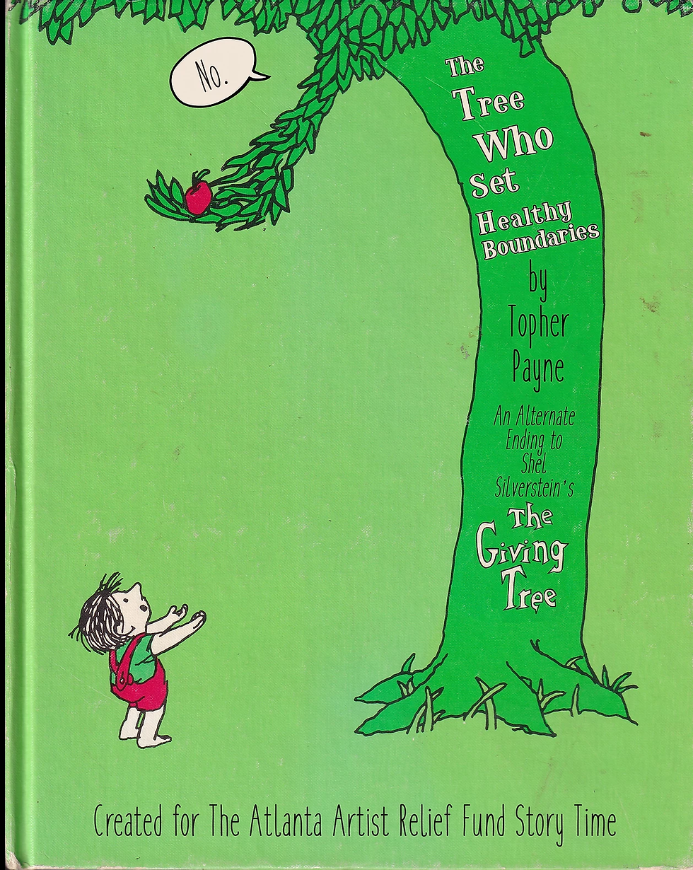 The Giving Tree The Tree Who Set Health Boundaires
