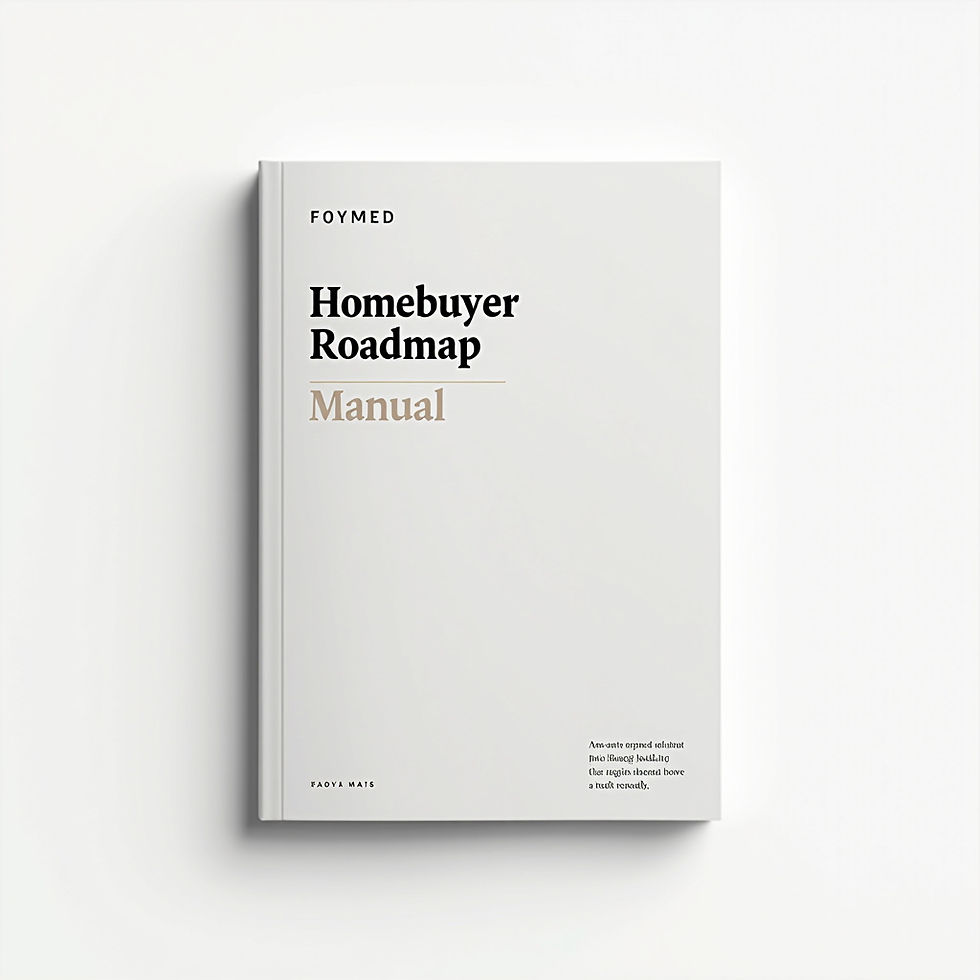 Homebuyer Roadmap Manual