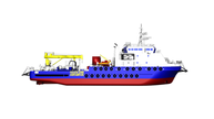 Multi cat Maintenance Vessel
