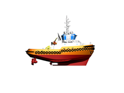 4000kw FiFi Tug Boat