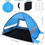 Thumbnail: Beach Tent Shade Pop Up 80% off with the coupon! 