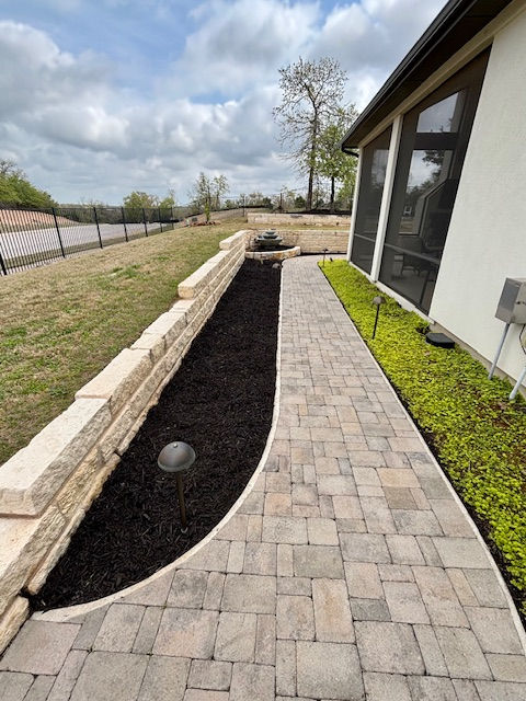 Stone Landscaping and House Design