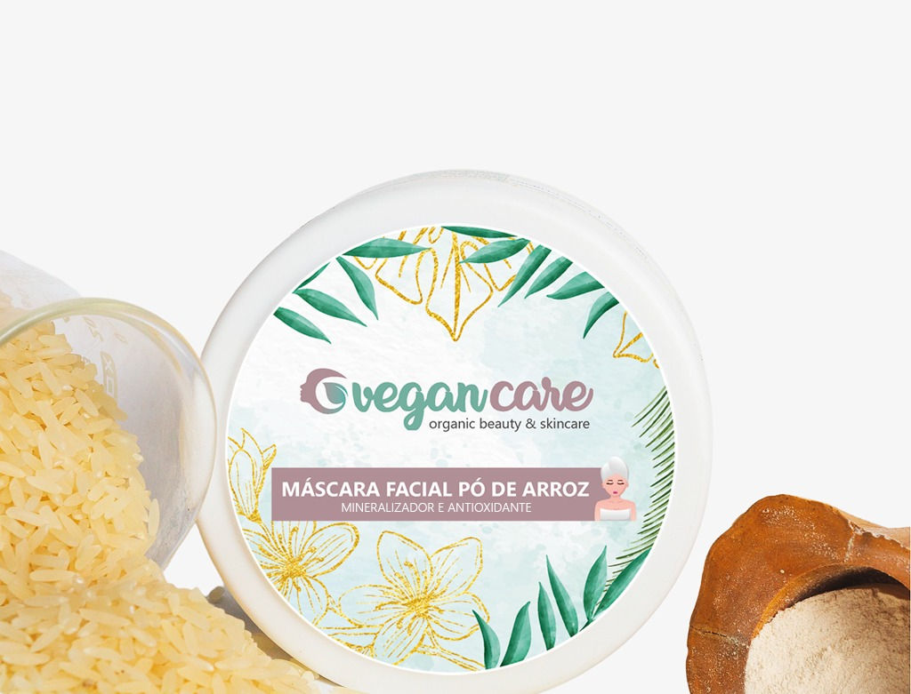 Máscara Facial Pó de Arroz