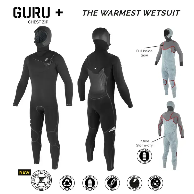 SOORUZ GURU + HOOD - Organic Oysterprene CZ