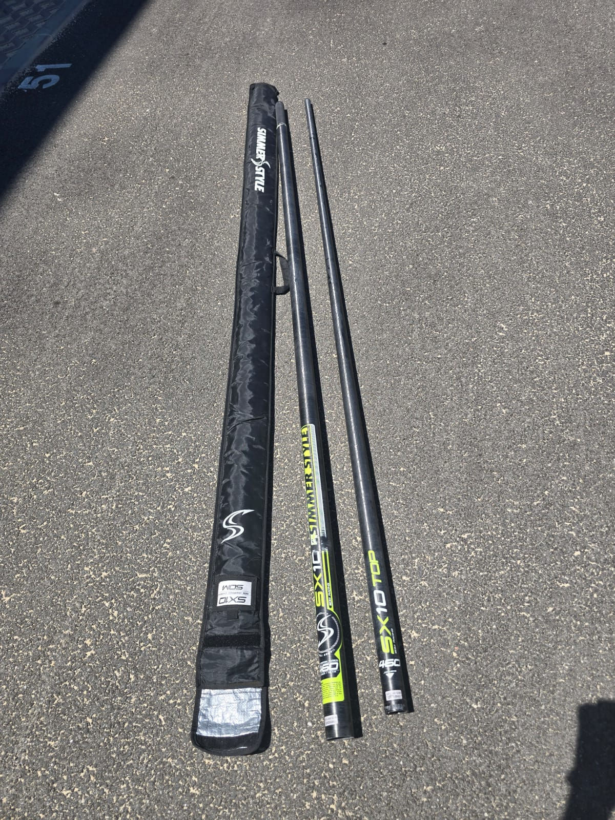 Mast Simmer 4.60 SX10, 100% carbono, SDM