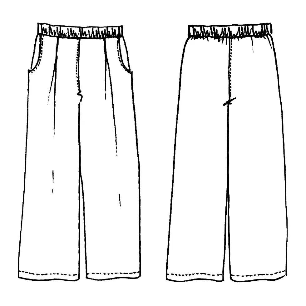 Thumbnail: Tessuti Fabrics Sammy Pants Size 6-22 AUS