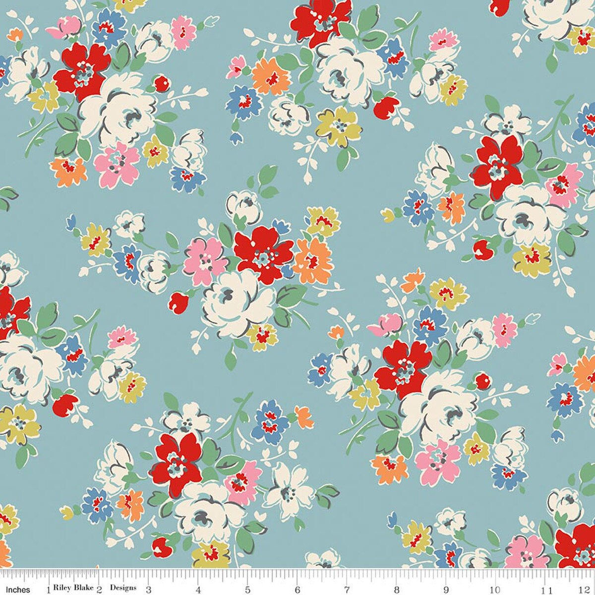 Cath Kidston Signature Collection Clifton Rose Blue