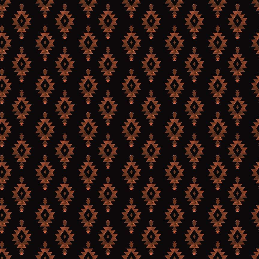 Wild and Free Aztec Black