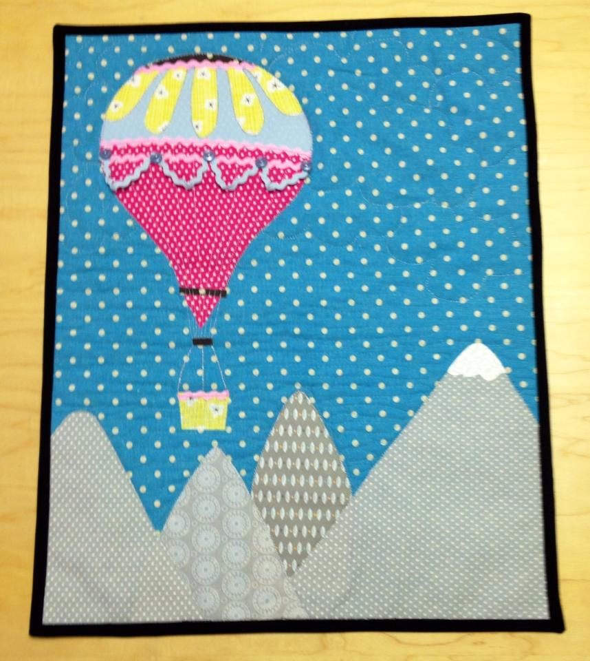 Thumbnail: Albuquerque Aloft Wall Hanging Pattern