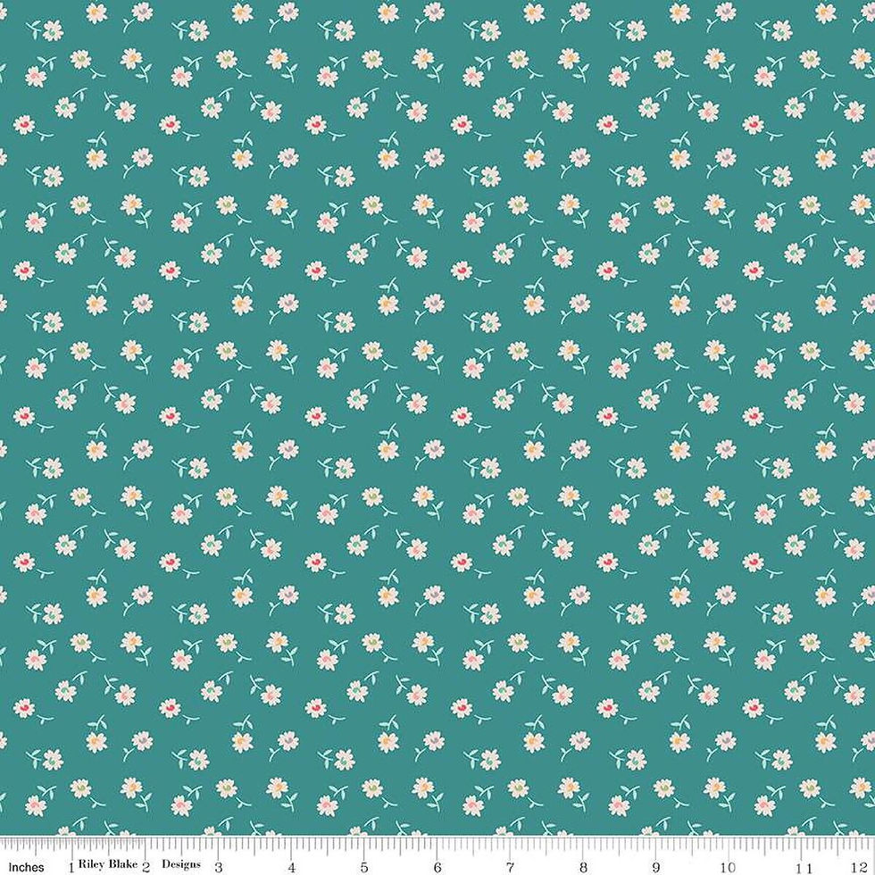 Chunky Thread Sew Happy! Petals Cozy Teal
