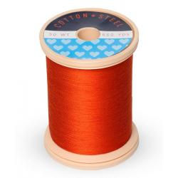Cotton and Steel Thread 1246 Orange Flame