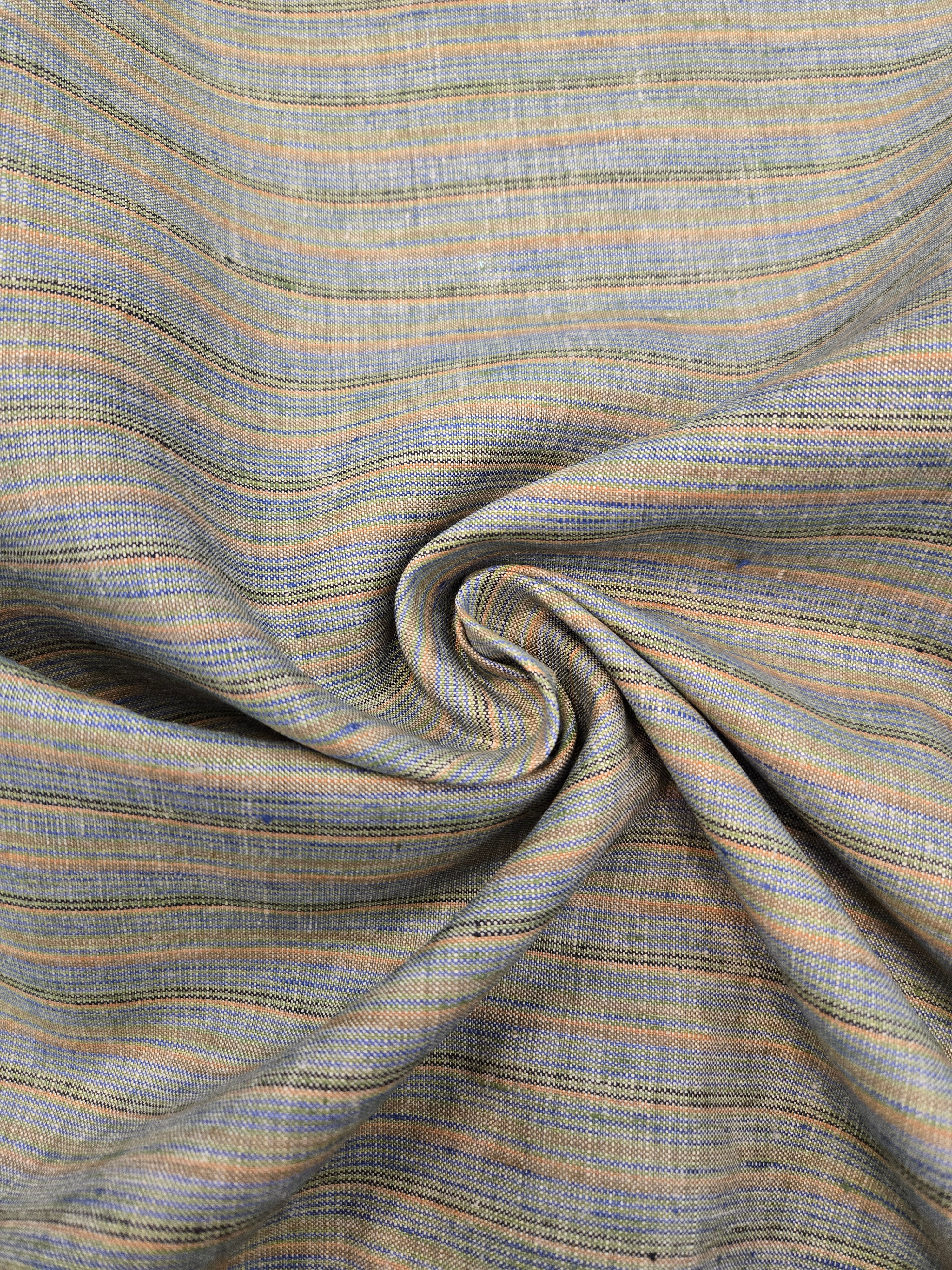 Italian Linen Stripe Multi