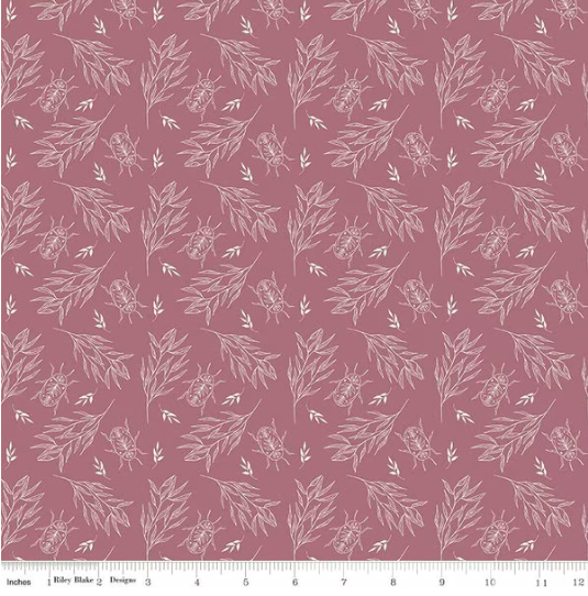 Garden Dreams Beetle Dusty Rose