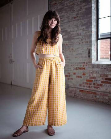 Thumbnail: Sew Liberated Chanterelle Pants and Shorts Pattern 0-24