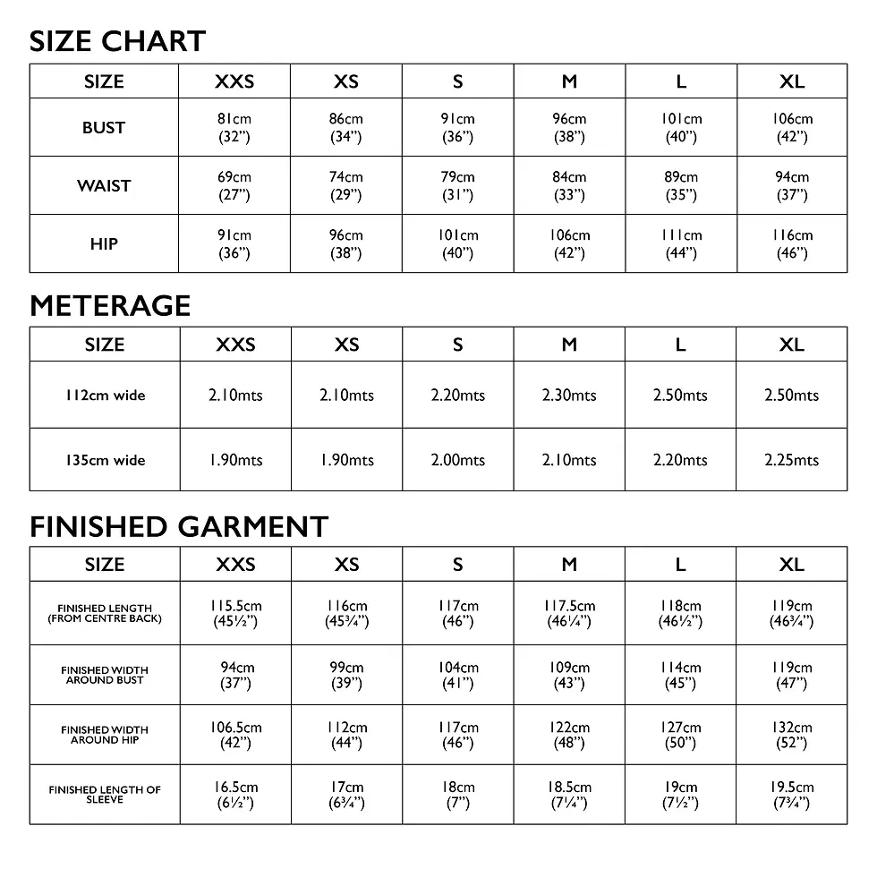 Thumbnail: Tessuti Fabrics Jane Dress Pattern - Size XXS-XL