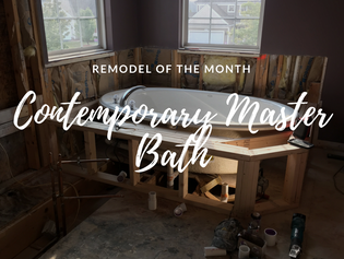 Remodel of the Month: Contemporary Master Bathroom