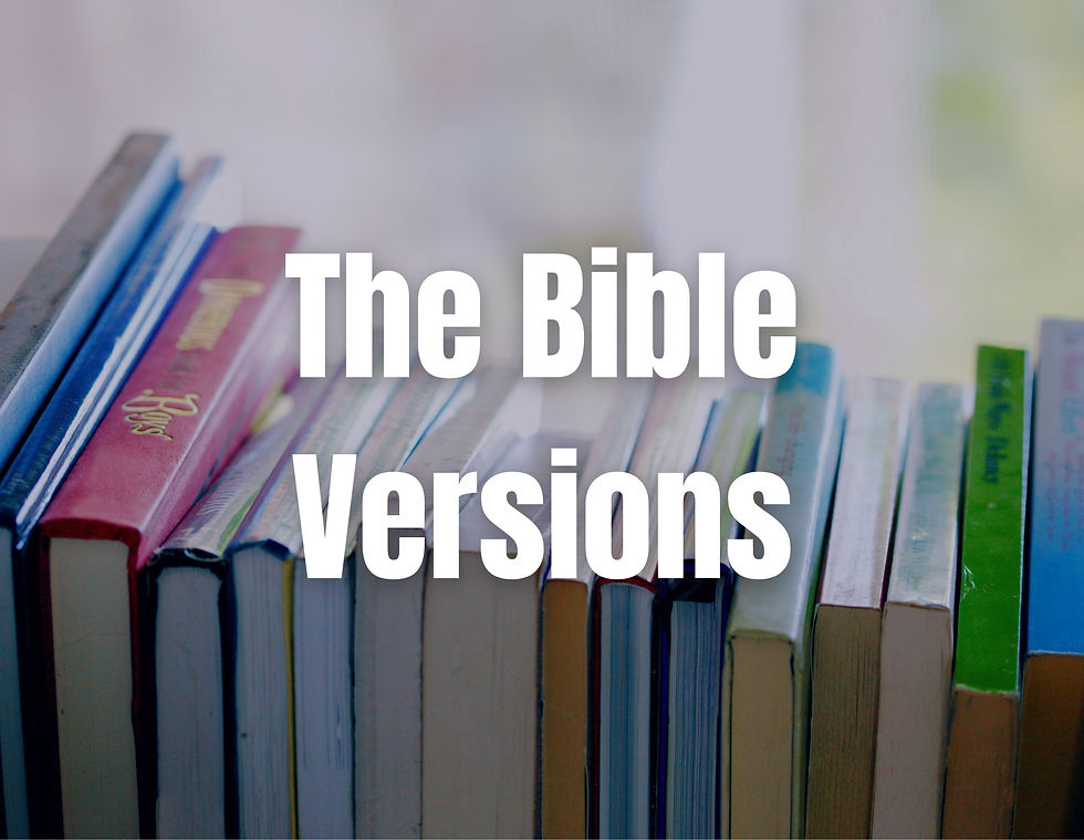 The best Bible Version