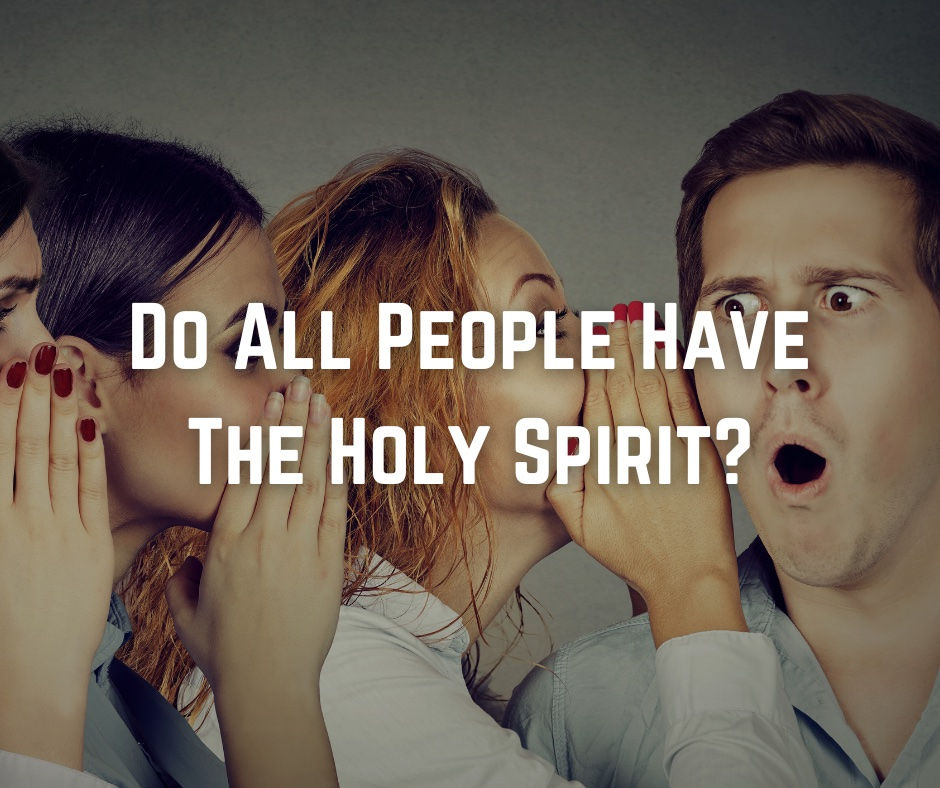 My Spirit upon all people