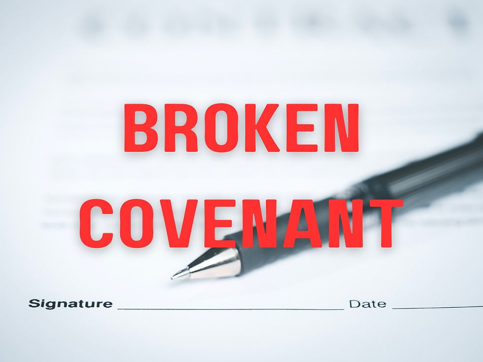 Broken covenant