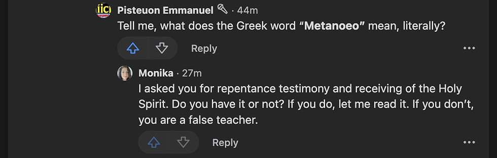 false teacher